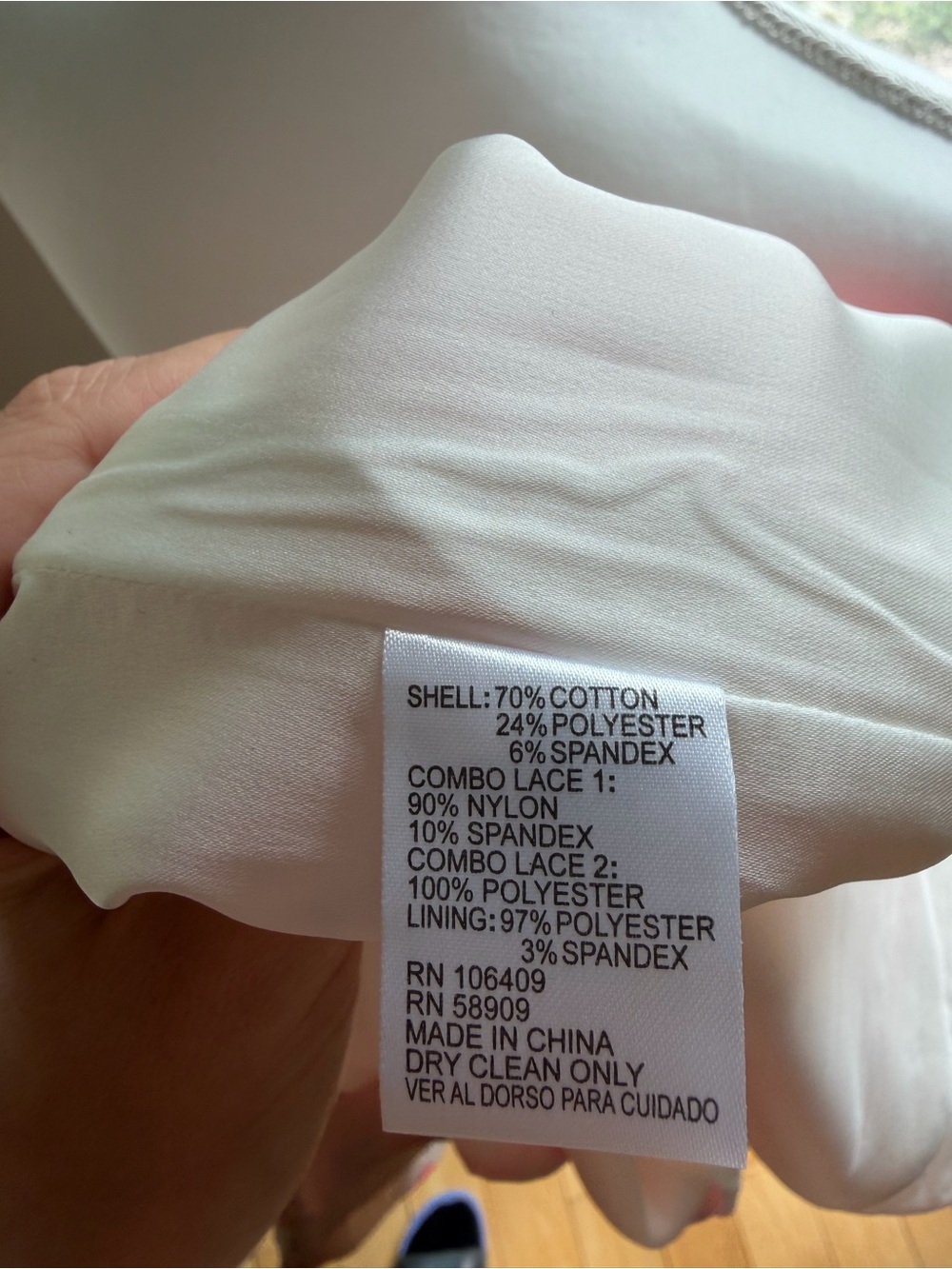 NWT Gianni Bini Ivory Watermelon Lace Summer Dress Size 4 Cocktail Wedding Guest - Picture 11 of 12
